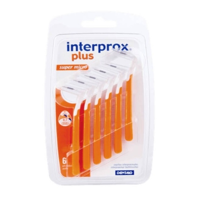 COMPRAR INTERPROX PLUS CEPILLO INTERPROXIMAL SUPER MICRO 6 UDS