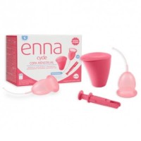 COMPRAR ENNA CYCLE COPA MENSTRUAL CON APLICADOR TALLA S 2 UDS