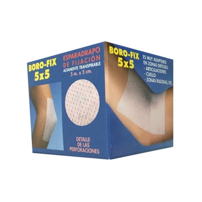 COMPRAR BORO-FIX ESPARADRAPO DE FIJACION 5 M X 5 CM