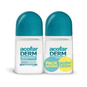 COMPRAR ACOFARDERM DUPLO DESODORANTE ROLL-ON 2 X 75 ML