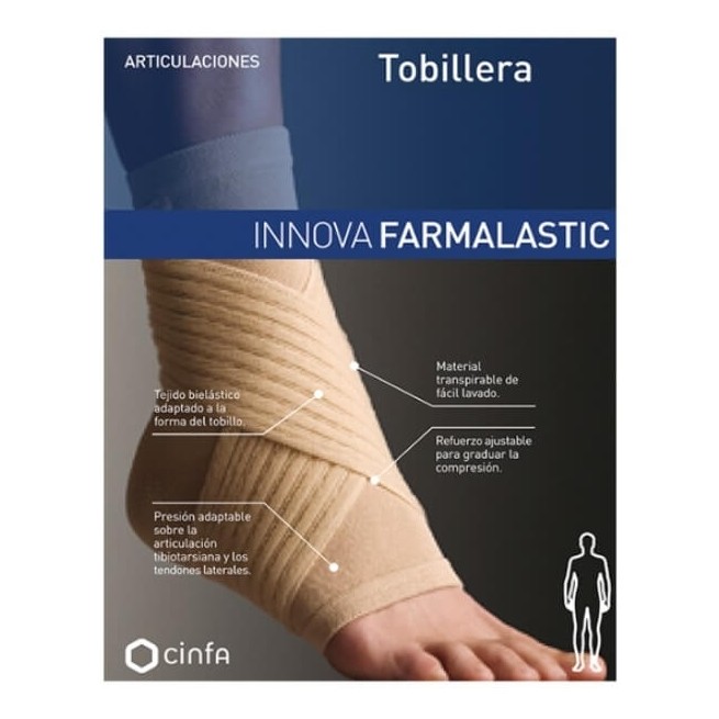 COMPRAR FARMALASTIC INNOVA TOBILLERA BEIGE TALLA MEDIANA