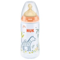 COMPRAR NUK BIBERON FIRST CHOICE+ PP JUNGLE ANIMALS LATEX 6-18 MESES 300 ML