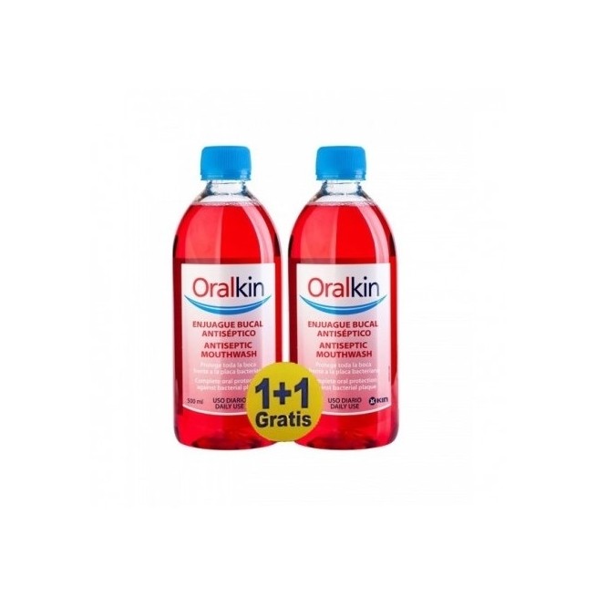 Oralkin Enjuague 500 ml 2X1
