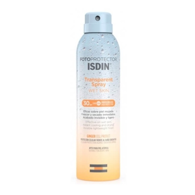 COMPRAR ISDIN TRANSPARENT SPRAY WET SKIN SPF30 250 ML