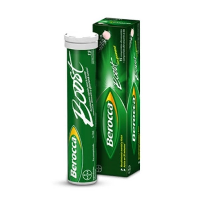 COMPRAR BEROCCA BOOST 15 COMPRIMIDOS EFERVESCENTES