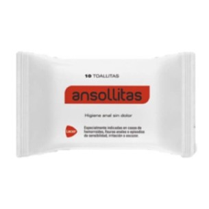 COMPRAR ANSOLLITAS TOALLITAS HIGIENE ANAL 10 UDS
