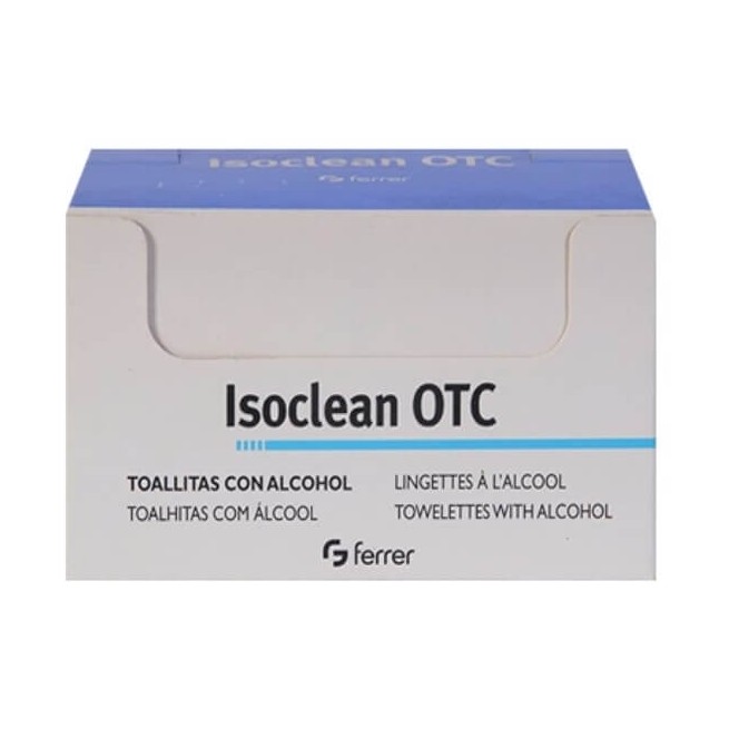 COMPRAR ISOCLEAN OTC TOALLITAS CON ALCOHOL 50 UDS