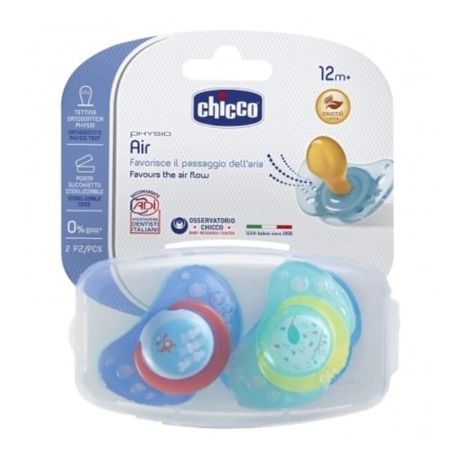 COMPRAR CHICCO CHUPETE PHYSIO AIR LATEX +12 MESES 2 UDS