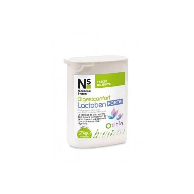Ns Digestconfort Lactoben Forte 60 Comprimidos