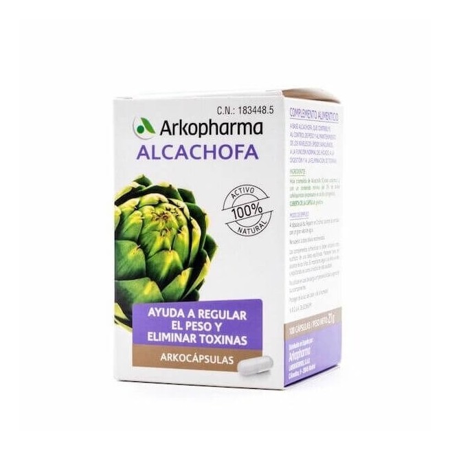 ARKOCAPSULAS ALCACHOFA BIO 80 CAPSULAS