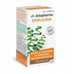 ARKOCÁPSULAS SPIRULINA 50 CÁPSULAS