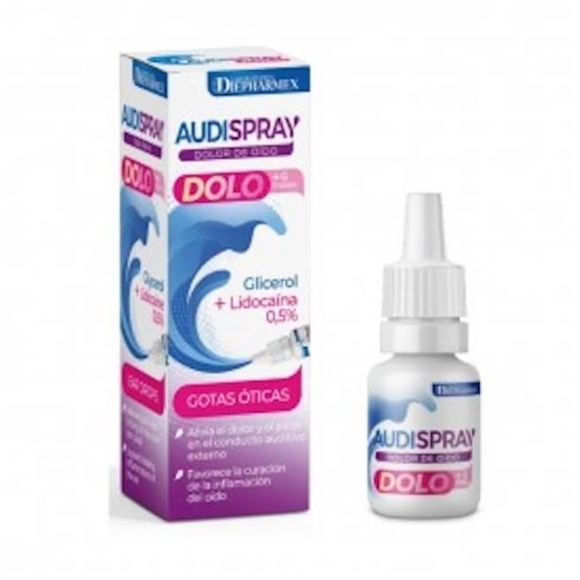 AUDISPRAY DOLO GOTAS ÓTICAS 7 G