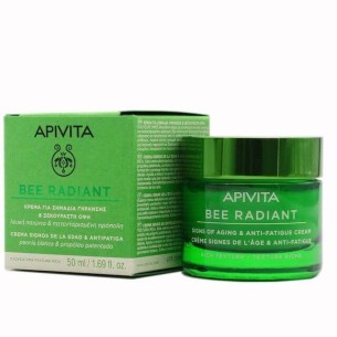 APIVITA BEE RADIANT CREMA SIGNOS DE LA EDAD Y ANTIFATIGA TEXTURA RICA 50 ML