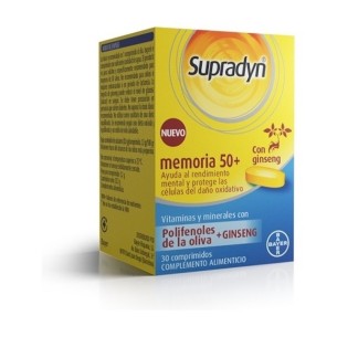 SUPRADYN MEMORIA 50+ 30 COMPRIMIDOS