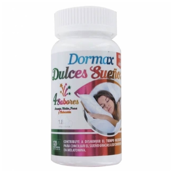 DORMAX DULCES SUEÑOS 120 COMPRIMIDOS MASTICABLES 