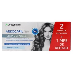 PACK ARKOCAPIL FORTE PROGRAMA 2 MESES + 1 DE REGALO