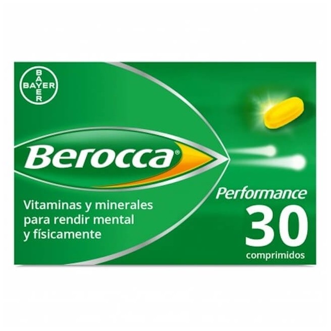 BEROCCA PERFORMANCE VITAMINAS RENDIMIENTO 30 COMPRIMIDOS