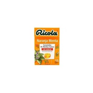RICOLA CARAMELOS SIN AZÚCAR NARANJA 50 G