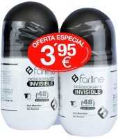 FARLINE DESODORANTE INVISIBLE DUPLO 2 x 50 ML