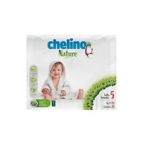PAÑALES CHELINO NATURE TALLA 5 - 30 UNIDADES