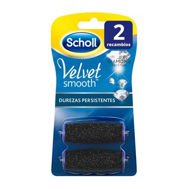 DR SCHOLL 2 RECAMBIOS DUREZAS PERSISTENTES VELVET SMOOTH