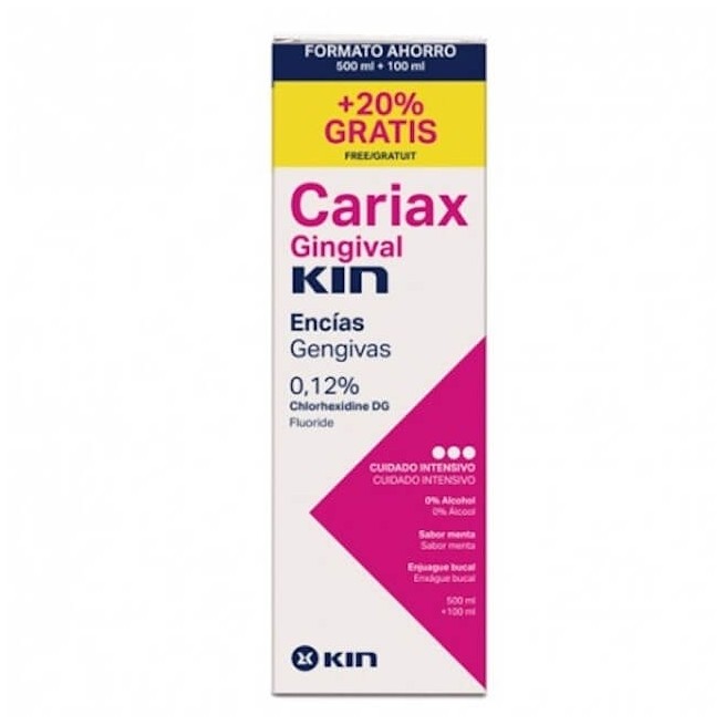 KIN CARIAX GINGIVAL 500 + 100 ML