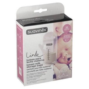 SUAVINEX BOLSAS ALMACENAJE LECHE MATERNA 25 UNIDADES