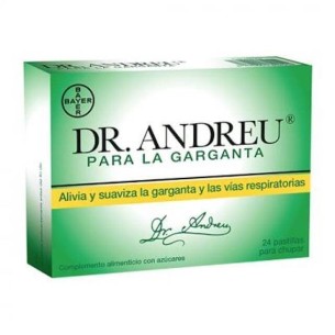 DR. ANDREU PASTILLAS PARA LA GARGANTA 24 UNIDADES