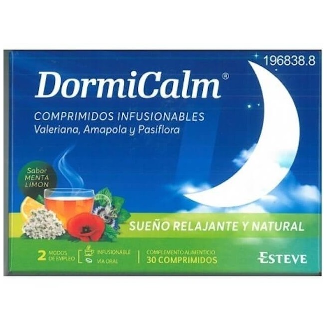 DORMICALM 30 COMPRIMIDOS INFUSIONABLES