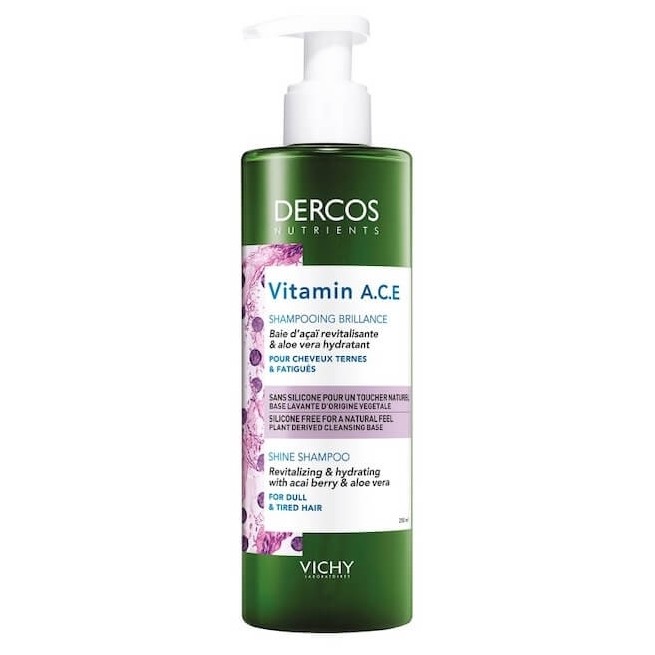 VICHY DERCOS NUTRIENTS CHAMPÚ BRILLO VITAMIN A.C.E 250 ML