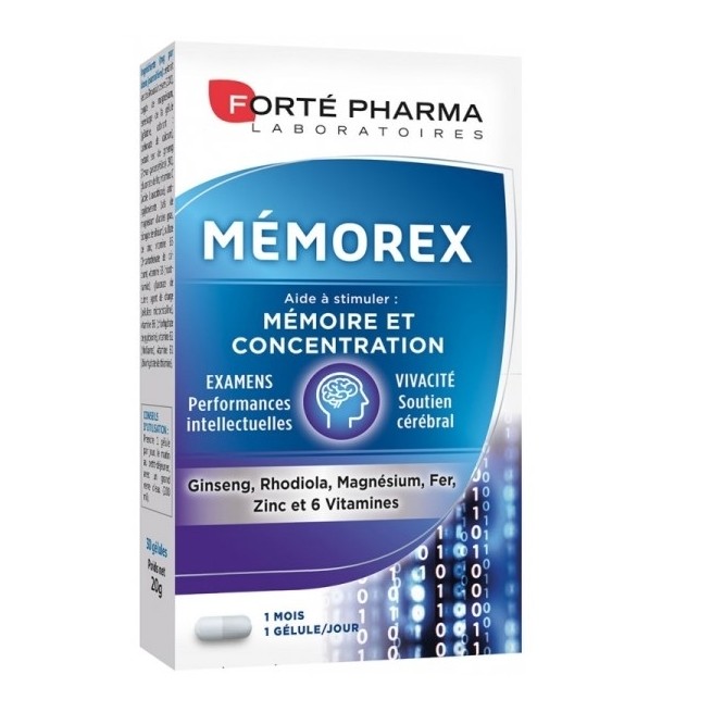 FORTE PHARMA FORTE MEMOREX 60 CAPSULAS