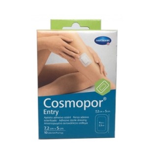COSMOPOR ENTRY APOSITO ESTERIL 7.2 X 5 CM 10 UNIDADES