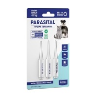 PARASITAL PIPETA PERROS PEQUEÑOS Y GATOS 3 UNIDADES DE 125 ML