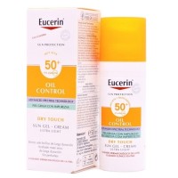 EUCERIN SUN FPS 50+ GEL CREMA OIL CONTROL TOQUE SECO 50 ML