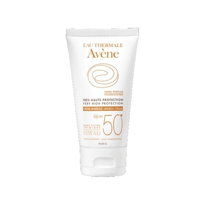 AVENE CREMA PANTALLAS FÍSICAS FPS50+ 50ML