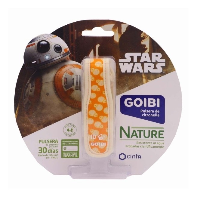 GOIBI PULSERA CITRONELA STAR WARS BB8