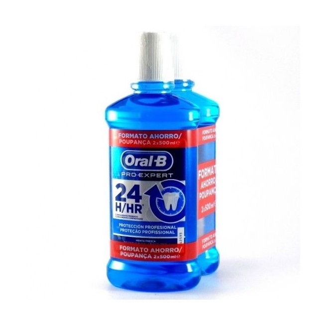 ORAL B PRO EXPERT COLUTORIO DUPLO 500 ML