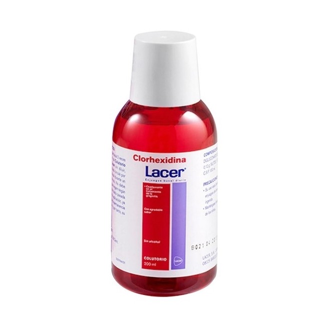 LACER CLORHEXIDINA COLUTORIO 200 ML