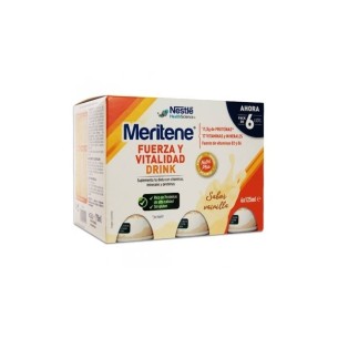 MERITENE DRINK VAINILLA PACK 6 DE 125 ML