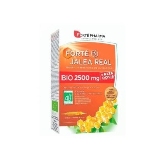 FORTÉ JALEA REAL BIO 2500 MG (20 AMPOLLAS x 15 ML)