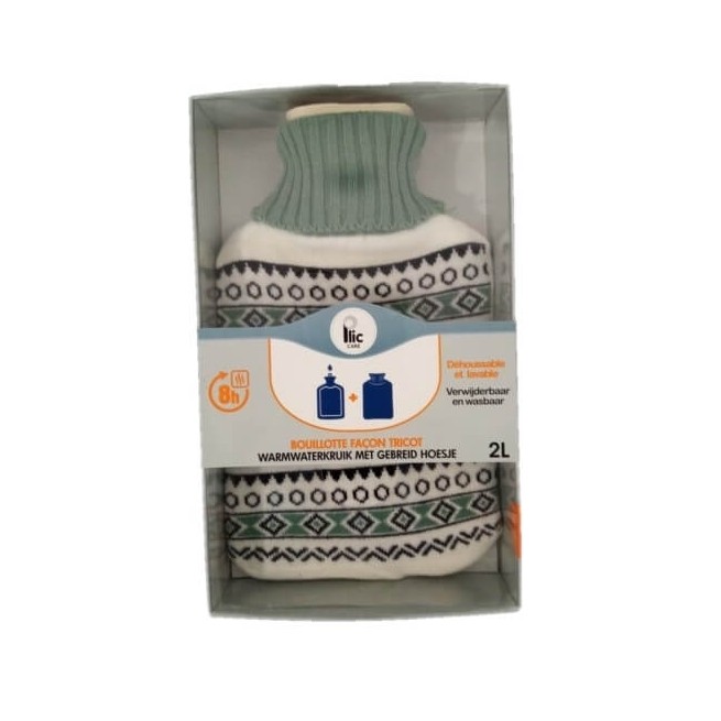BOLSA AGUA TRICOR CON FUNDA 2L