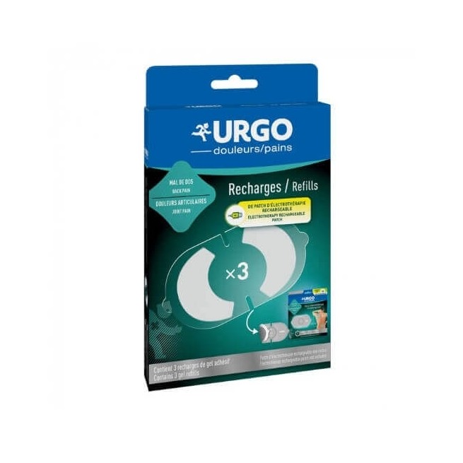 URGO PARCHE ELECTROTERAPIA 3 RECARGAS DE GEL 
