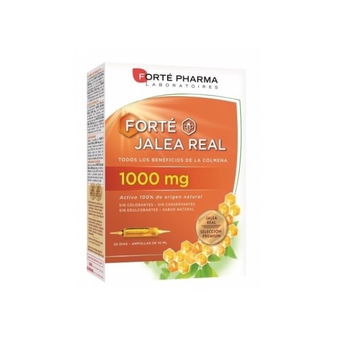 Forté Jalea Real 1000Mg 20 Ampollas 10 ml