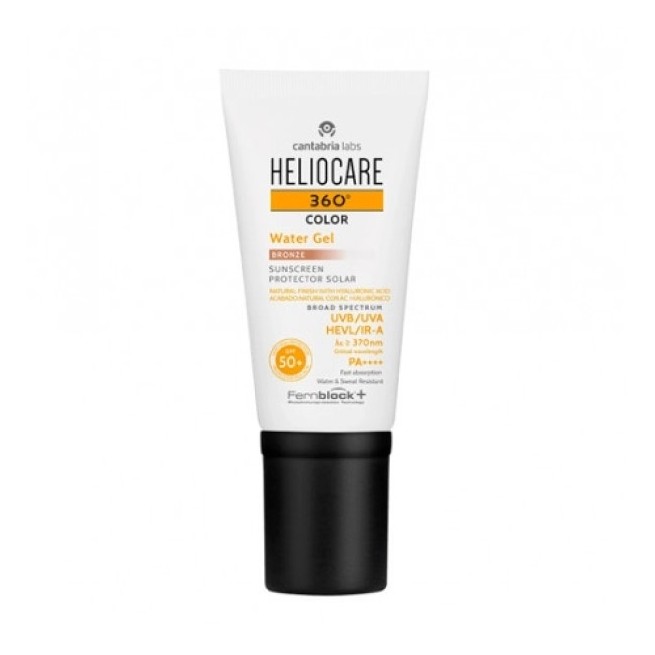 Heliocare 360º Color Water Gel Facial Spf50+ Bronce 50 ml