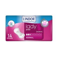 Lindor Lady Pad Compresas Normales 14Uds