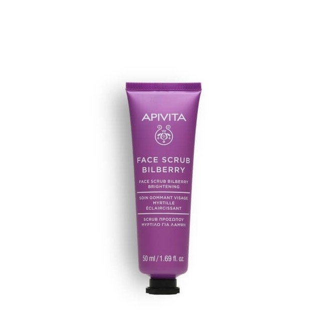 Apivita Exfoliante Facial Luminosidad con Arandano 50 ml