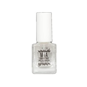 Mia Cosmetics Bio-Source Triple 5, Tratamiento Reparador y Fortalecedor de Uñas 11 mlNatural.