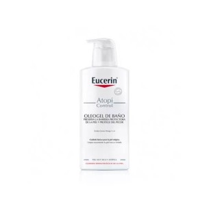 Eucerin Atopicontrol Oleogel de Baño 400 ml Preserva La Barrera Protectora y Protege Del Picor.