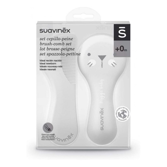 Suavinex® Set Cepillo y Peine Infantil Decorado