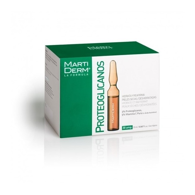 Comprar MARTIDERM PROTEOGLICANOS PIELES SECAS Y DESHIDRATADAS 30 AMP